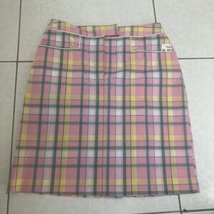 Beautiful spring checkered skirt. Brand new with tags.